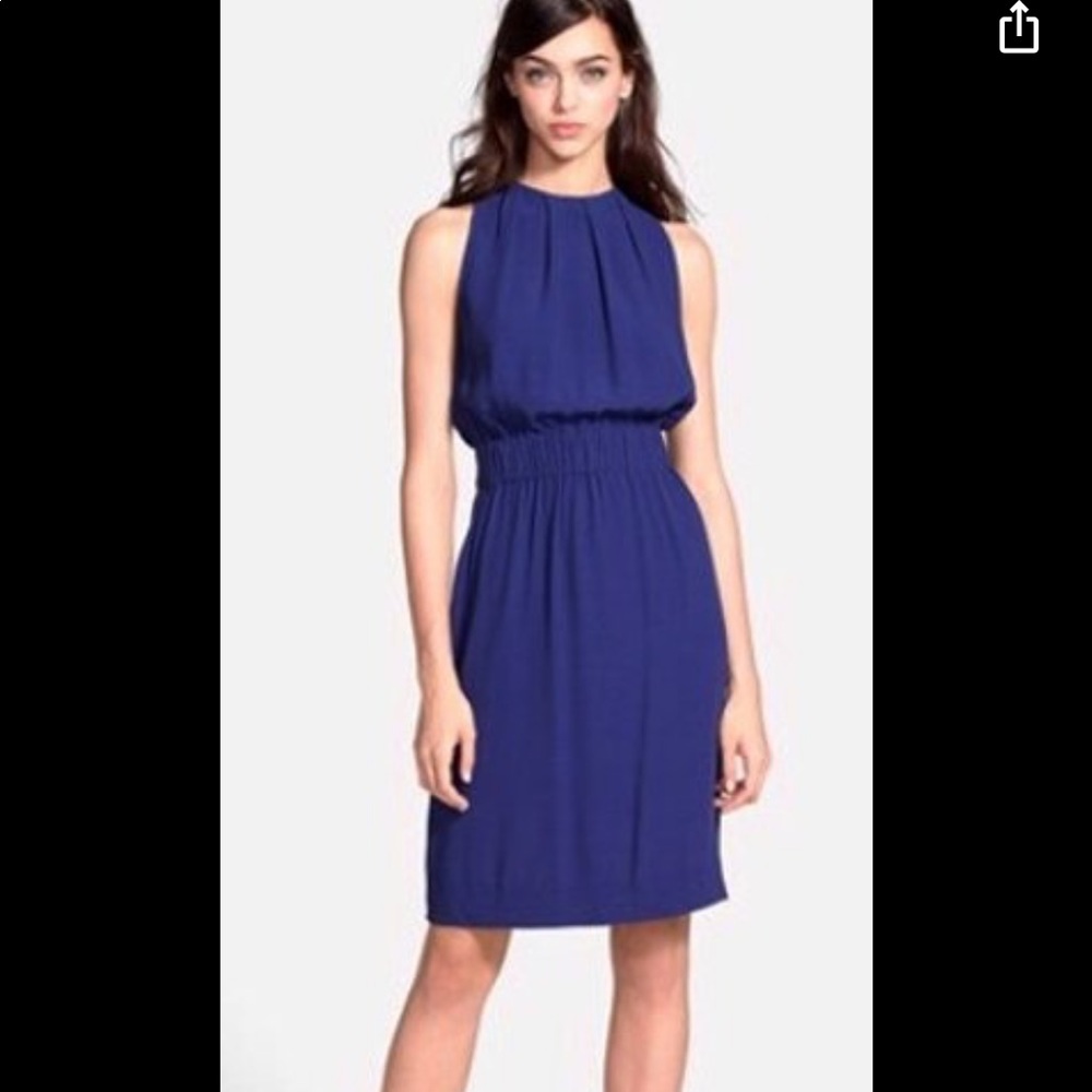 Kate Spade Carlie Shealth Blue Dress Size 4